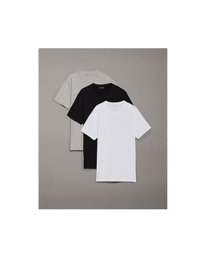 Calvin Klein Short Sleeve 3 Pack Mens T Shirts