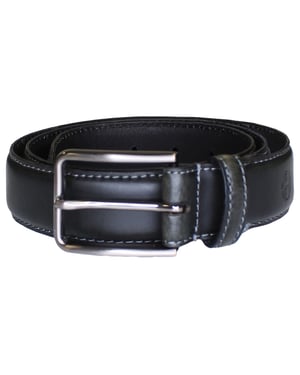 Timberland 34mm Feather Edge Black Belt