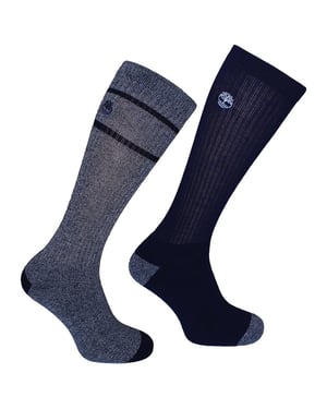 Timberland 2-Pack Core Striped Mens Multicolour Socks
