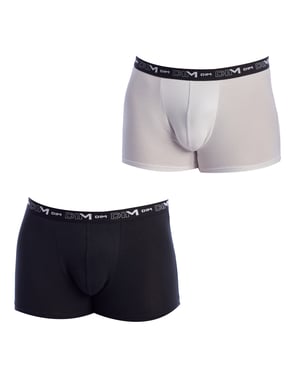 Pack-2 Boxers Cotton Streech D6596 för män
