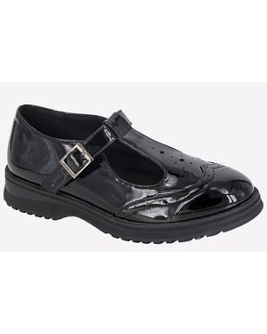 Cipriata Dina Buckle T Bar Juniors School Shoes