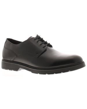 Rockstorm Mens Smart Shoes Saxon Leather Lace black