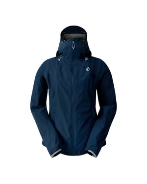 Dare 2B Dames/Dames Breathe Easy Waterdichte Jas (Maanlicht Denim)