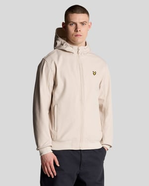 Lyle & Scott Mesh Back Softshell Jack - Grijs