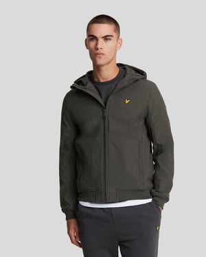 Lyle & Scott Fleece Achter Softshell Jacket - Grijs