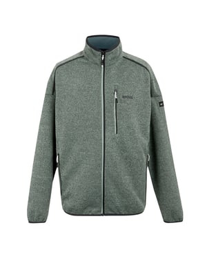Regatta Mens Kames Full Zip Fleece Jacket (Glacier/Stormy Weather)