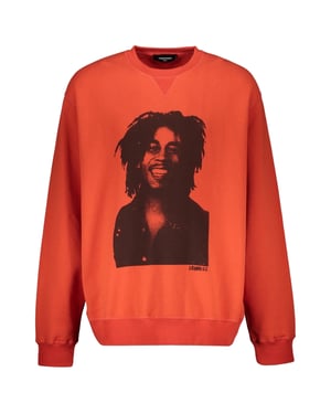Dsquared2 Bob Marley Cool Fit oranje sweatshirt