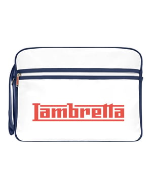 Lambretta Unisex Volwassen Logo Cabinetas (Marineblauw/Wit)