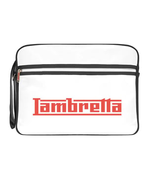 Lambretta Unisex Volwassen Logo Cabin Bag (Zwart/Wit)