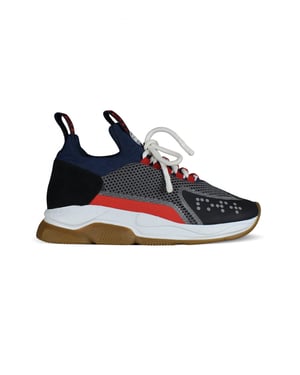 Versace Chain Reaction-sneakers blauw