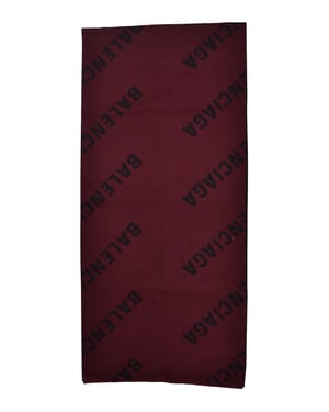 Balenciaga Sjaal Bordeaux