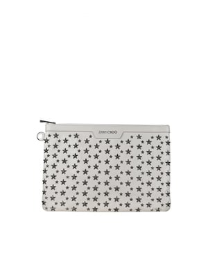 Jimmy Choo Derek Clutch Vit