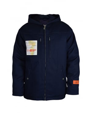 Heron Preston jas blauw