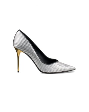 Balmain Pumps Ruby Zilver