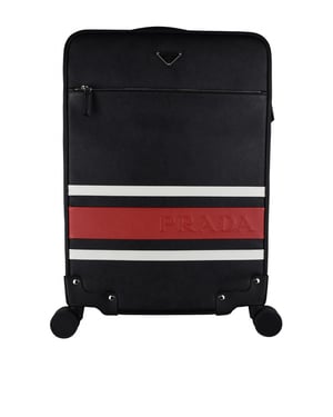 Prada Cabinekoffer Zwart