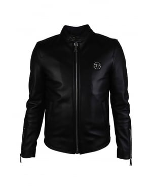 Philipp Plein Bikerjack Zwart