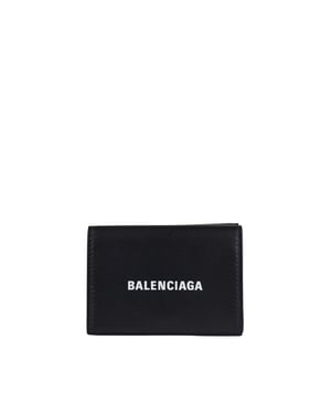Balenciaga Portemonnee Cash Mini Zwart