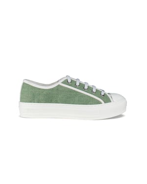 Dior Walk'N Faded Cannage sneakers groen