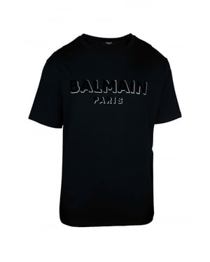 Balmain T-shirt Zwart