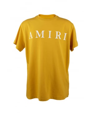AMIRI T-Shirt Geel