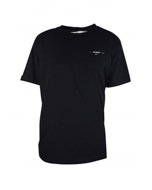 Gebroken wit T-shirt zwart