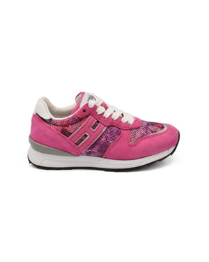 Hogan Suède sneakers Roze