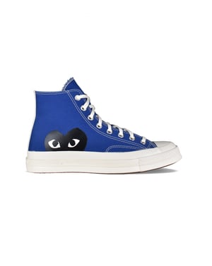Comme des garçons Chuck Taylor hoge sneakers Blauw