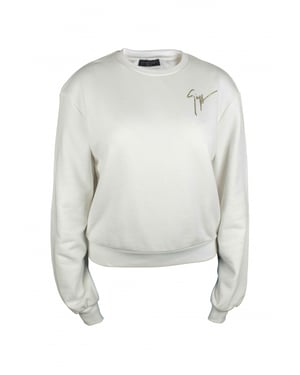 Giuseppe Zanotti Sweatshirt Vit