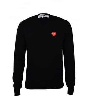 Comme des garçons Trui Zwart