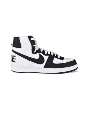 Comme des garçons Terminator hoge sneakers Wit