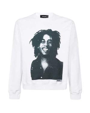 Dsquared2 Bob Marley Cool Fit wit sweatshirt
