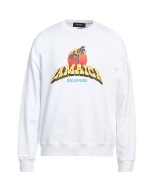 Dsquared2 Jamaica Design wit sweatshirt