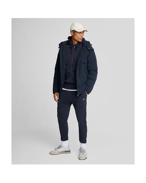 Herenbroek Lyle And Scott Skinny Sweatpants in Navy