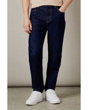 Rinse Wash Stretch Tapered Fit Jeans