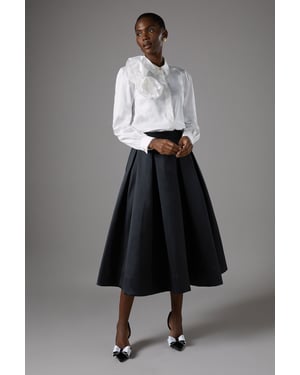 Twill Full Volume Skirt