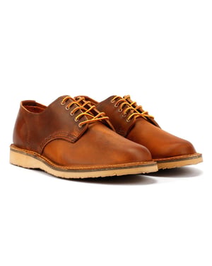Red Wing Shoes Weekender Oxford Rough & Tough Leather Men's Copper Lace-Up Shoes