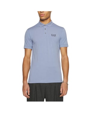 Emporio Armani EA7 8NPF04 PJM6Z Mens Polo T Shirts Jersey Cotton Top Summer Tee