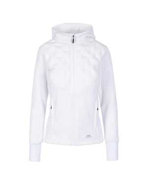 Trespass Dames/Dames Marney Active Hybride Jas (Wit)