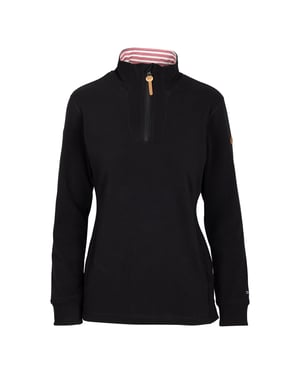 Trespass Kvinnor/Damer Big Heart Fleece (Svart)