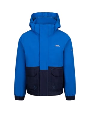 Trespass Jongens Zeppe TP50 Waterdichte Jas (Blauw)