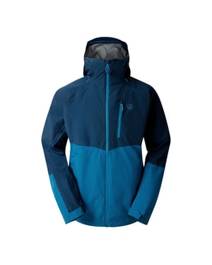 Dare 2B Waterdichte jas Breathe Out voor heren (Maanlicht Denim/Blauw Staal)