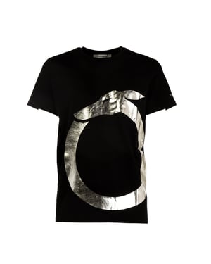 HEREN T-SHIRT MET KORTE MOUWEN EN EFFEN CREWNECK MET PRINT