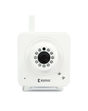Aquarius Konig Enhanced Indoor Plug-and-Play IP camera, White