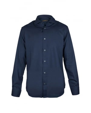 Moorer Overhemd Blauw