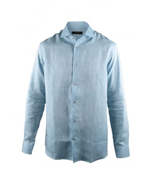 Moorer Overhemd Blauw
