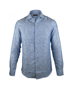 Moorer Overhemd Blauw