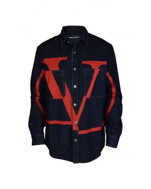 Valentino Garavani Spijkerjasje Blauw