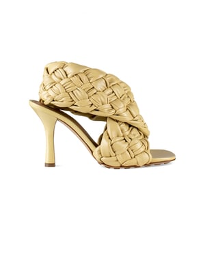 Bottega Veneta Boardsandalen Geel