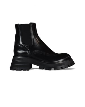 Alexander McQueen Wander Chelsea Boots Svarta