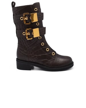 Giuseppe Zanotti Läderstövlar Brun